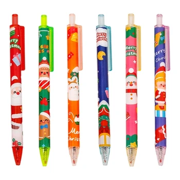 Cartoon прибиращ се химикалка смешно Коледа писане писалка за дете награда