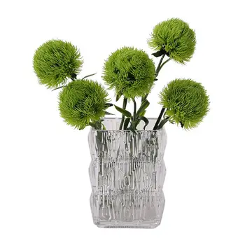 5PCS трик клон зелена коса топка 55 см стена декорация изкуствени растения сватбено парти пластмасови цветя дома дисплей - INDIGO