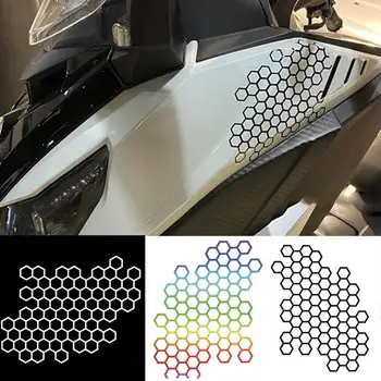 Мотоциклет стикер пчелна пита Decal водоустойчив за бета Rr 300 V Strom Kawasaki нинджа 650 Panigale V4 S1000rr 2017