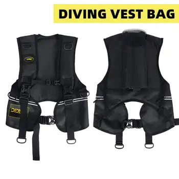 Scuba Drving Tank Vest Bag за 2L Scuba Tank Diving Oxygen Cylinder Storage Back Bag Гмуркане с шнорхел Оборудване за гмуркане