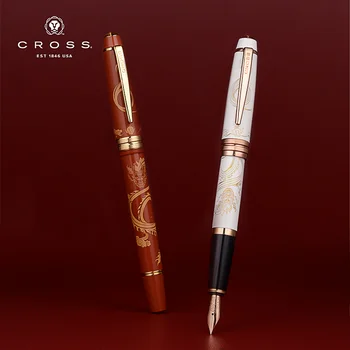 U.S. Gosh CROSS Dragon Limited To The Year Of Fountain Pen Химикалка Зодиак Dragon Light Луксозни канцеларски материали Коледни подаръци