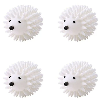 4X Durable Laundry Ball Hedgehog Dryer Ball Reusable Dryer For Dryer Machine Anti-Static Ball Delicate High Quality